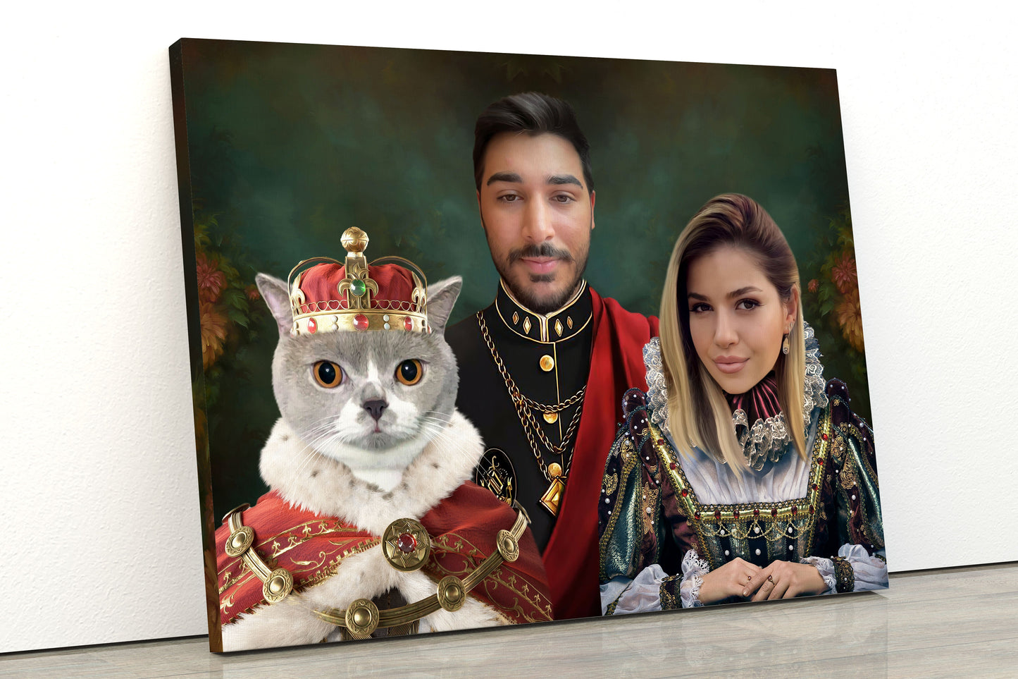 Aristokrat bir aileye mi sahipsiniz? Kişiye özel tasarım tablolarımız tam size göre. Kişiye özel kanvas tablo yaptırmak için Dali Pups'ı ziyaret et.
