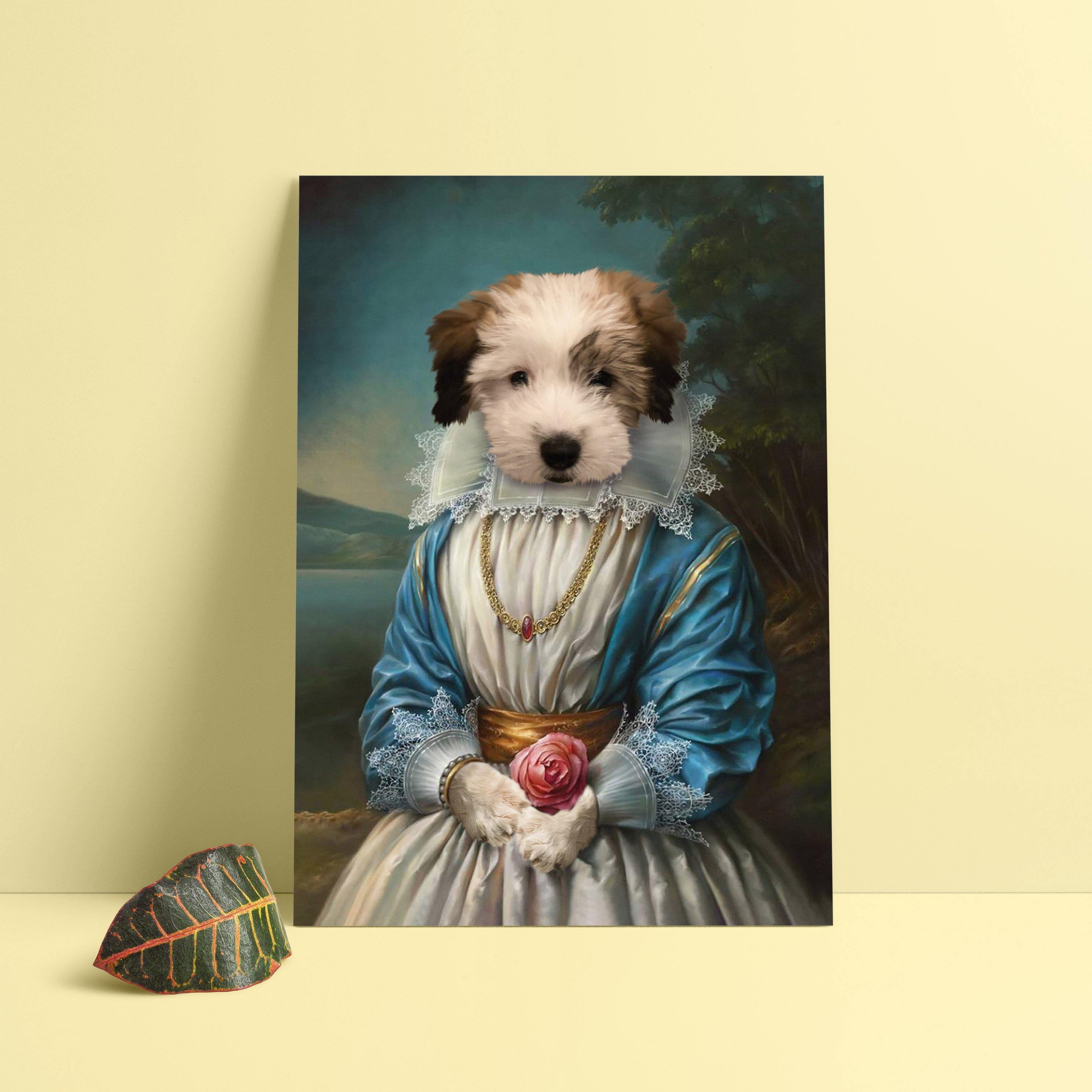 The Portrait of Samantha - Dali Pups