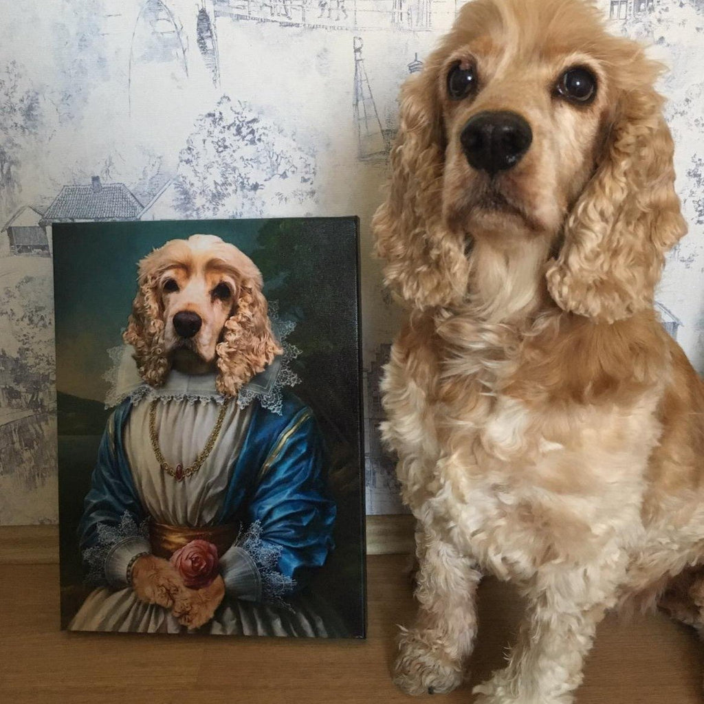 The Portrait of Samantha - Dali Pups