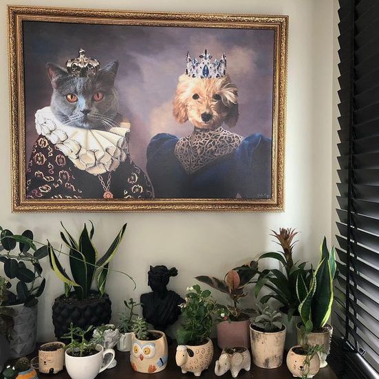 Kişiye Özel Evcil Hayvan Kanvas Tablosu - Pet Kanvas Tablo - Evcil Hayvan Tablosu- Kişiye Özel Evcil Hayvan Tablosu