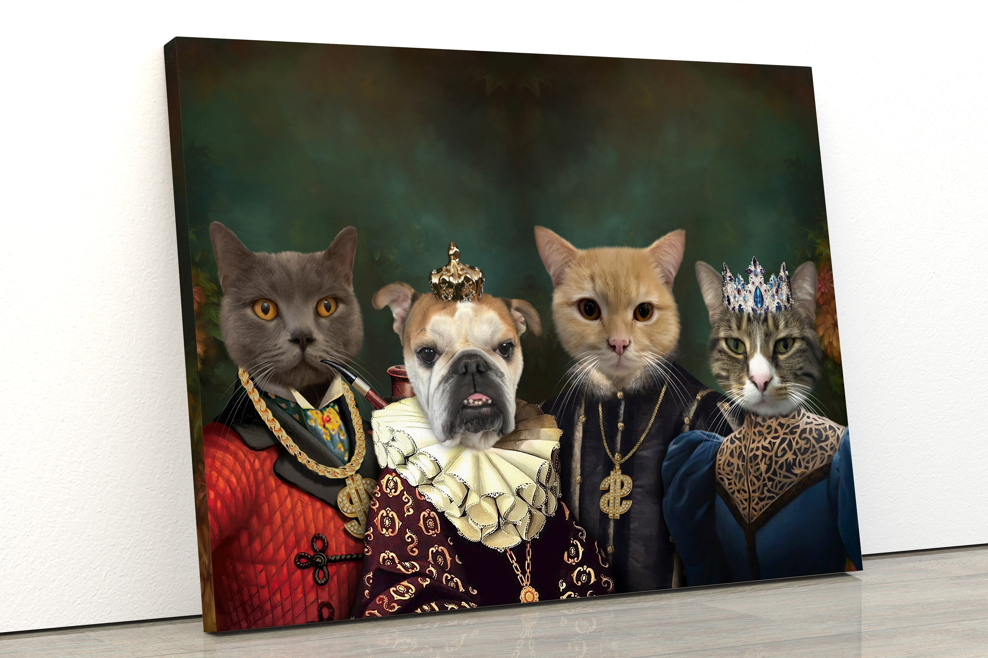 Kişiye Özel Evcil Hayvan Kanvas Tablosu - Pet Kanvas Tablo - Evcil Hayvan Tablosu- Kişiye Özel Evcil Hayvan Tablosu