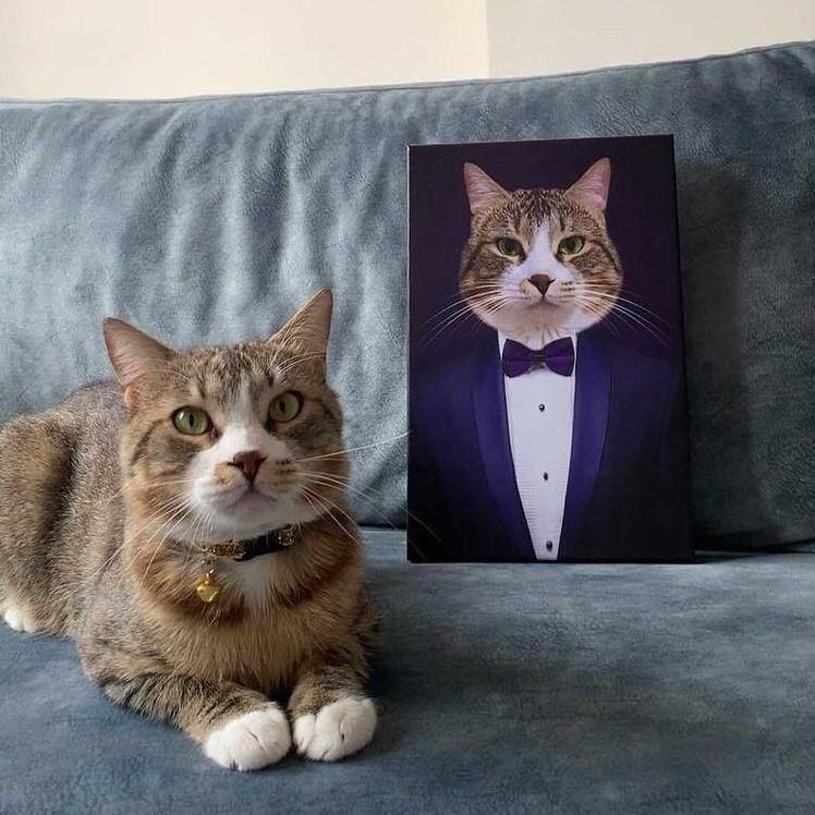 Kişiye Özel Evcil Hayvan Kanvas Portresi yaptırmak için hemen tıkla!
