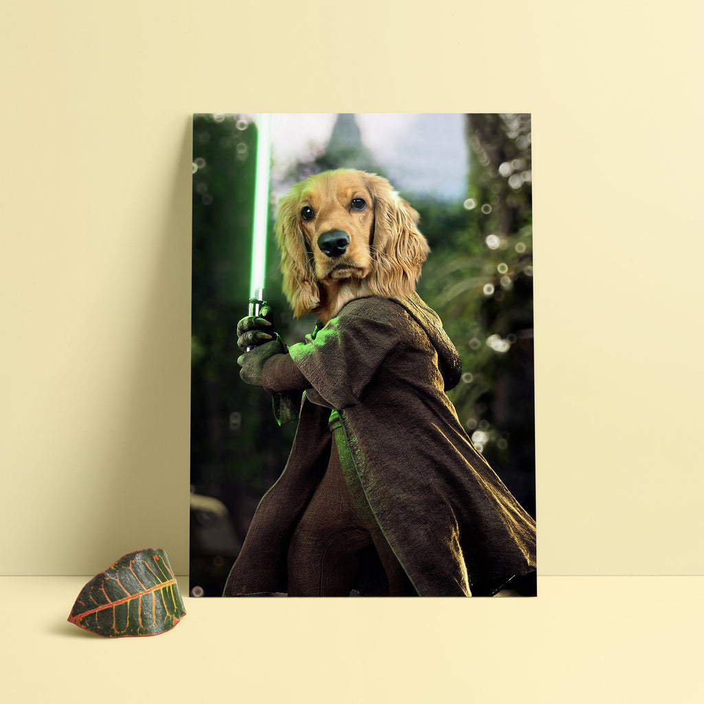 Kişiye özel köpek tablosu yaptırmak için tıkla! Star Wars köpek tablosu Dali Pups'ta!