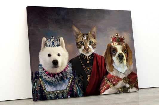 The Family of Three - Dali Pups